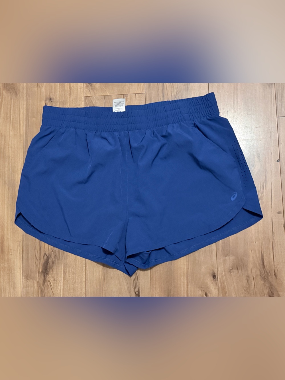 Asics Women's Blue Running Shorts 0171